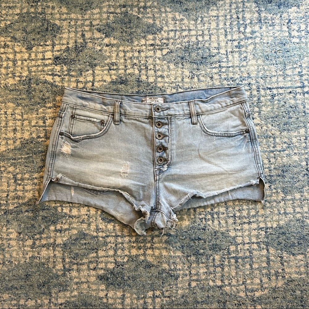 Free People Jean Shorts Size 29